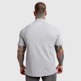 Férfi pólóing Iron Aesthetics Pique, szürke · záber 4