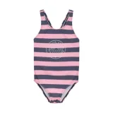 Lány fürdőruhák COLOR KIDS Swimsuit W. Chestprint, AOP, vintage indigo · záber 1
