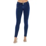 Női jeggings nadrág FREDDY WR.UP® skinny push up organic cotton jeggings-Blue · záber 1