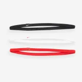Fejpánt NIKE ELASTIC HAIRBANDS 3PK BK WH UR · záber 4