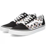 Női szabadidőcipők VANS WM Ward Rainbow Checkerboard multi white · záber 5