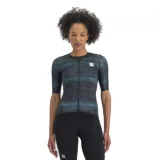 Női rövid ujjú kerékpáros mez SPORTFUL Glitch w bomber jersey, multicolor black · záber 12