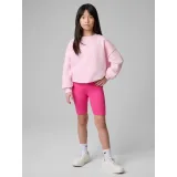 Lány rövidnadrágok 4F JUNIOR SHORT TIGHTS CAS F024-55N-HOT PINK NEON - Pohlavie: Gyerek · záber 3