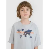 Fiú póló rövid ujjú 4F JUNIOR TSHIRT M1880-27S-COLD LIGHT GREY · záber 2