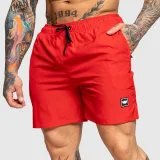 Férfi úszóshort Iron Aesthetics Boardwalk, piros · záber 1