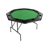 Northstar Octagon póker asztal fekete/zöld · záber 2
