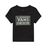 Női rövid ujjú póló VANS RUGGED BOX LOGO MINI-Black · záber 5