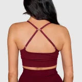 Sportmelltartó Iron Aesthetics Inspire, bordó · záber 2