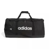 Utazótáska ADIDAS LINEAR DUFFEL L BLACK WHITE · záber 7