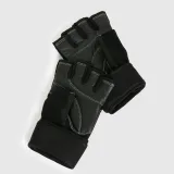 Edzőkesztyű Iron Aesthetics Leather Lift, fekete · záber 4