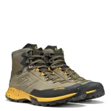 Férfi bokáig érő túracipő teljes bőrből TECNICA Forge Hike MID GTX Ms, dark olive yellow · záber 4