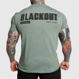 Férfi póló Iron Aesthetics Blackout, zöld · záber 1