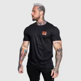 Férfi sportpóló Iron Aesthetics Quick, fekete · záber 2