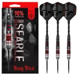 Dart szett steel Harrows Ryan Searle Series 2 30g, 90% wolfram gravírozott · záber 1