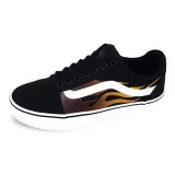 Férfi szabadidőcipő VANS MN Ward Deluxe faded flame black white · záber 4