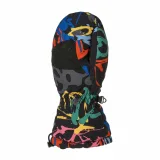 Junior síkes kesztyűk BLIZZARD Bubble junior mitten ski gloves, black multicolor · záber 2