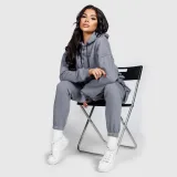 Női oversize szett Iron Aesthetics Cargo, szürke · záber 3