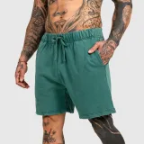 Férfi rövidnadrág Iron Aesthetics ASTHX, washed black · záber 5