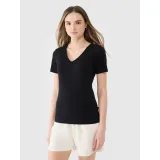 Női rövid ujjú póló 4F TSHIRT F1990-20S-DEEP BLACK · záber 2