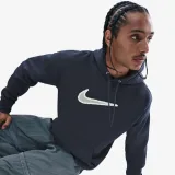 Férfi kapucnis pulóver NIKE M NK CLUB BB HDY NEO VARSITY OBSIDIAN OBSIDIAN BLACK · záber 5