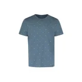 Férfi rövid ujjú póló VOLCANO TM-LEIF-NAVY · záber 8