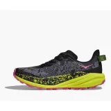 Női terepfutó cipő HOKA Speedgoat 6 W black neon hoka citrus · záber 4