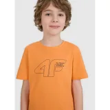 Fiú póló rövid ujjú 4F JUNIOR TSHIRT M2185-70S-ORANGE · záber 2