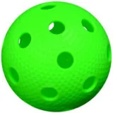 Floorball labda MPS MATCH IFF - neon green · záber 2