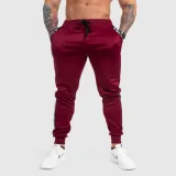 Jogger melegítő Iron Aesthetics Partial, bordó · záber 2