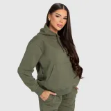 Női pulóver Iron Aesthetics Cargo, zöld · záber 4