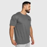 Férfi póló Iron Aesthetics Blackout, charcoal · záber 3