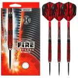 Dart szett Harrows steel 24g, Fire Inferno 90% wolfram gravírozott · záber 1