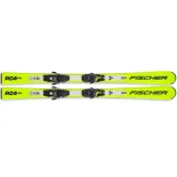 Síelők - pályás síelés kötéssel FISCHER RC 4 SPEED SLR PRO + RS 9 SLR · záber 1