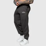 Oversized melegítőnadrág Iron Aesthetics Relaxed, charcoal · záber 4