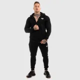 Cipzáros fitness pulóver Iron Aesthetics Round, fekete · záber 5