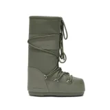 Női magas téli csizmák MOON BOOT ICON RUBBER, 002 khaki · záber 1