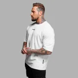 Oversize póló Iron Aesthetics Major, fehér · záber 5