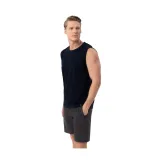 Férfi ujjatlan póló VOLCANO T-TANK-BLACK · záber 2