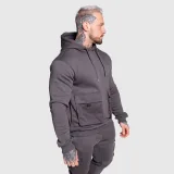 Kapucnis pulóver Iron Aesthetics Cargo Hoodie, sötétszürke · záber 3