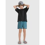 Fiú úszónadrágok 4F JUNIOR BOARD SHORTS TEAL - Pohlavie: Gyerek · záber 3