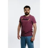Férfi rövid ujjú póló AUTHORITY T-SOLID M burgundy · záber 2