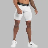 Funkcionális rövidnadrág Iron Aesthetics Evolution, fehér · záber 4