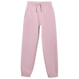 Lány melegítőnadrágok 4F JUNIOR TROUSERS CAS F1249-4FJWAW25TTROF1249-56S-LIGHT PINK · záber 2
