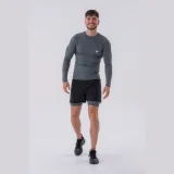 NEBBIA Men‘s T-shirt Long-Sleeve Active Black · záber 5