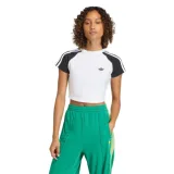 Női rövid ujjú póló ADIDAS ORIGINALS SST BABY TEE-WHITE BLACK WHITE · záber 1