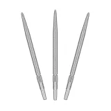 Darts fémhegy TARGET SP Swiss SLK ezüst, 35mm · záber 1