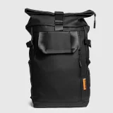 Rolltop hátizsák Iron Aesthetics Urban Pro, fekete · záber 3