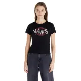 Női rövid ujjú póló VANS SPIRAL DOWN MINI-Black · záber 1