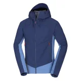 Férfi túrázó Softshell kabát kapucnival NORTHFINDER AMBROSE-387blueblue · záber 2