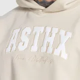 Oversized pulcsi Iron Aesthetics ASTHX, bézs · záber 5